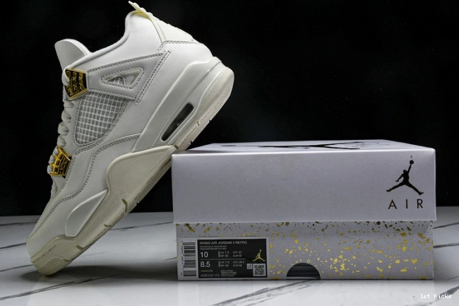 Jordan Retro Gold AQ9129-170 4 Metallic 0716